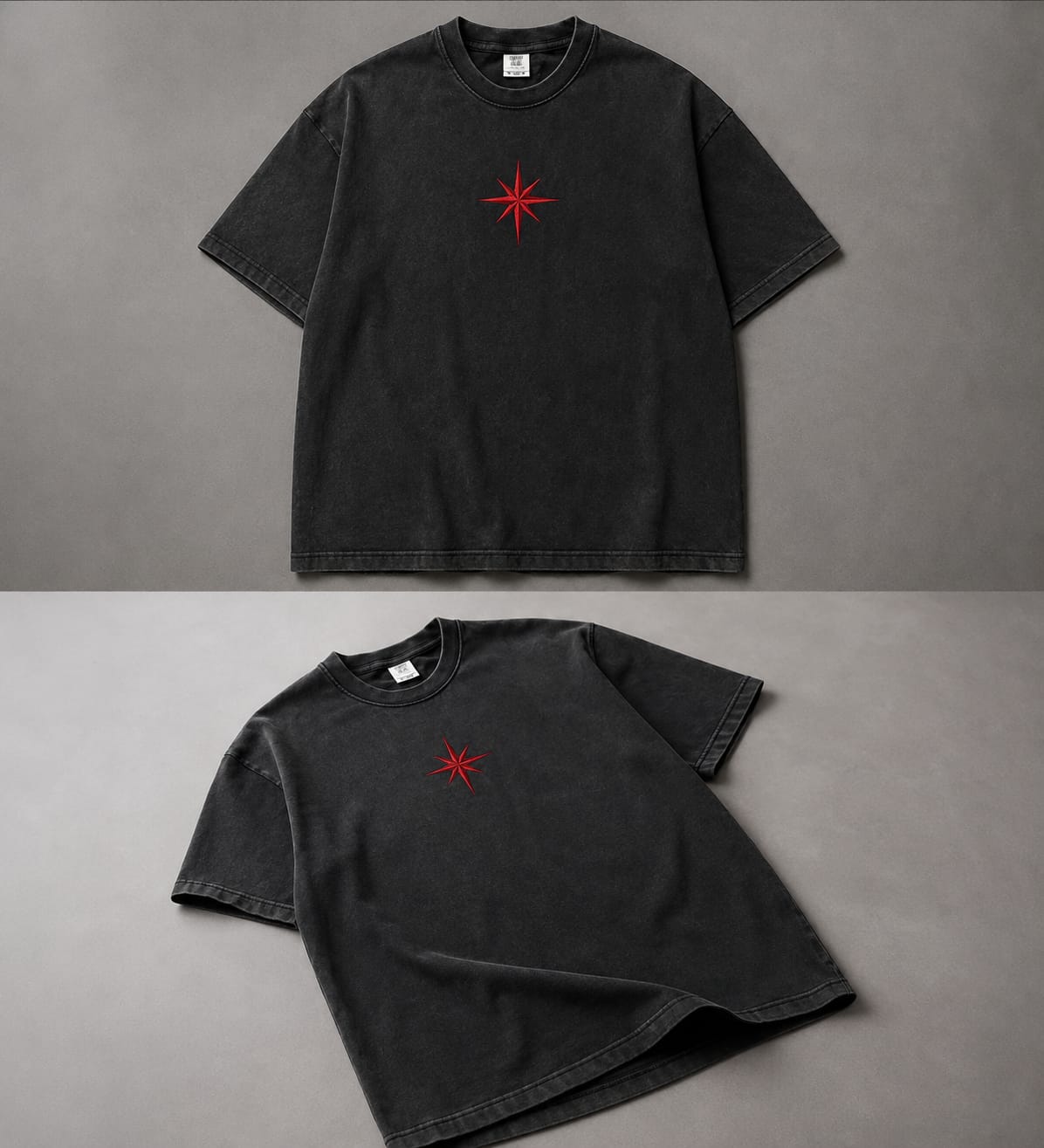 Custom Acid Wash Oversized T-Shirt